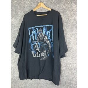 Hulk Hogan Tshirt Mens 5XL Wwe Wwf Hollywood Hogan NWO 4 Life Black Bad Boys